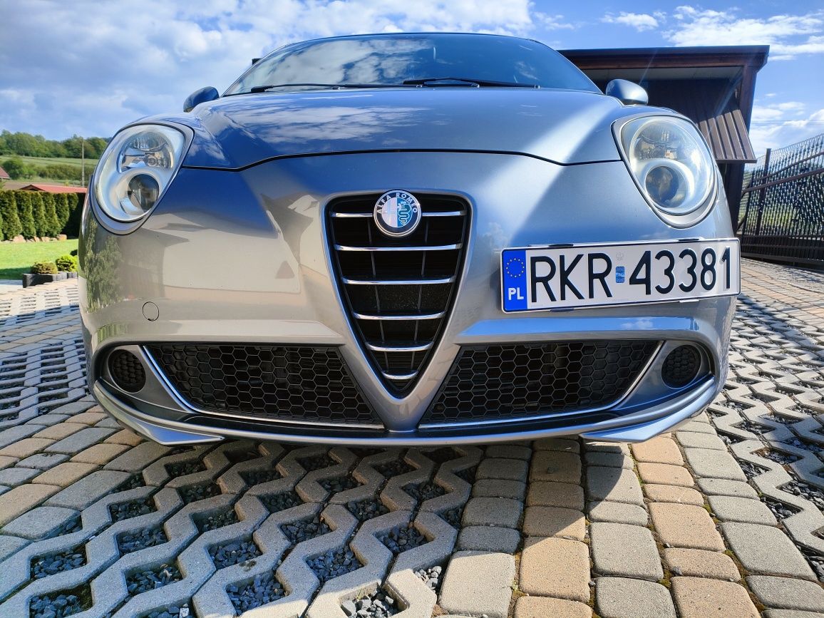 Alfa Romeo MiTo 1.4 95km, 2x alufelgi, klima, niski przebieg