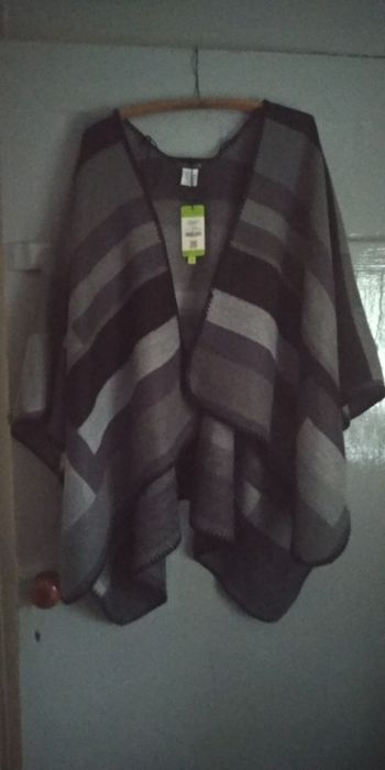 Пончо ИЗРАИЛЬСКОЕ теплое