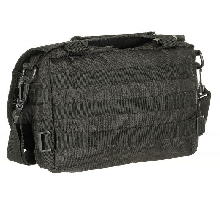 torba na ramię "molle" czarna