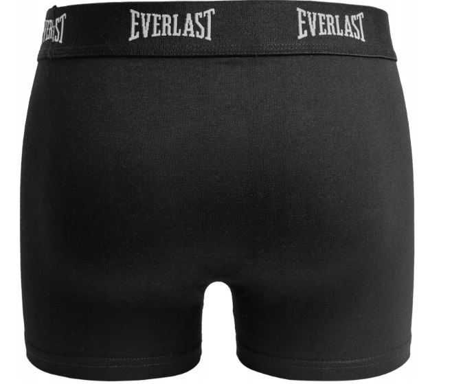 Bokserki męskie EVERLAST 2PAK czarne XL dopasowany krój