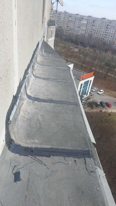 Ремонт крыши балкона, лоджии, эркера.  Доступно и качественно.