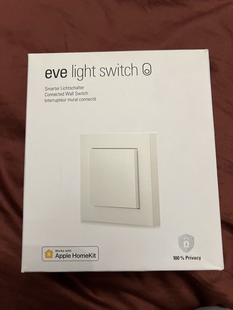 Inteligenty włącznik ścienny Eva Light Switch