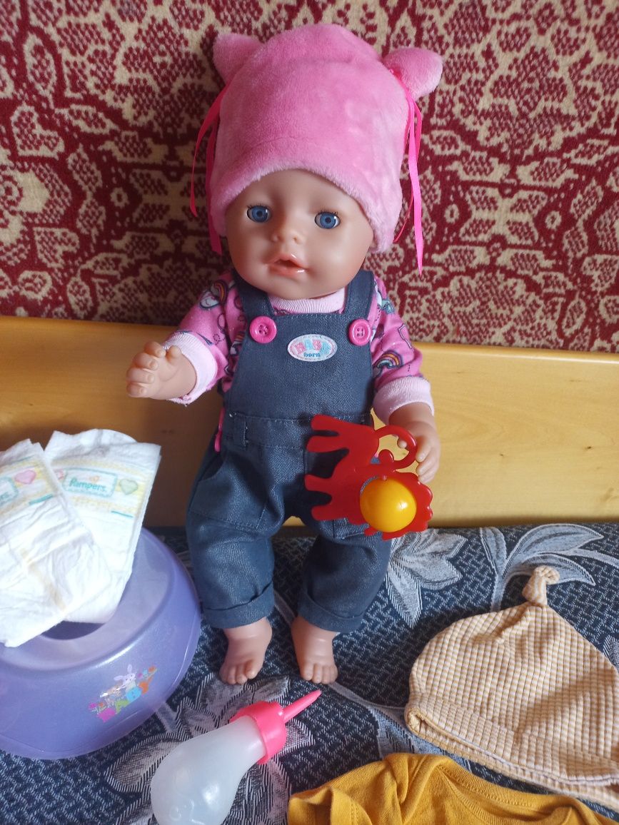 Zapf creation. Baby born. Лялька Бебі борн. Кукла Беби борн ростом 43