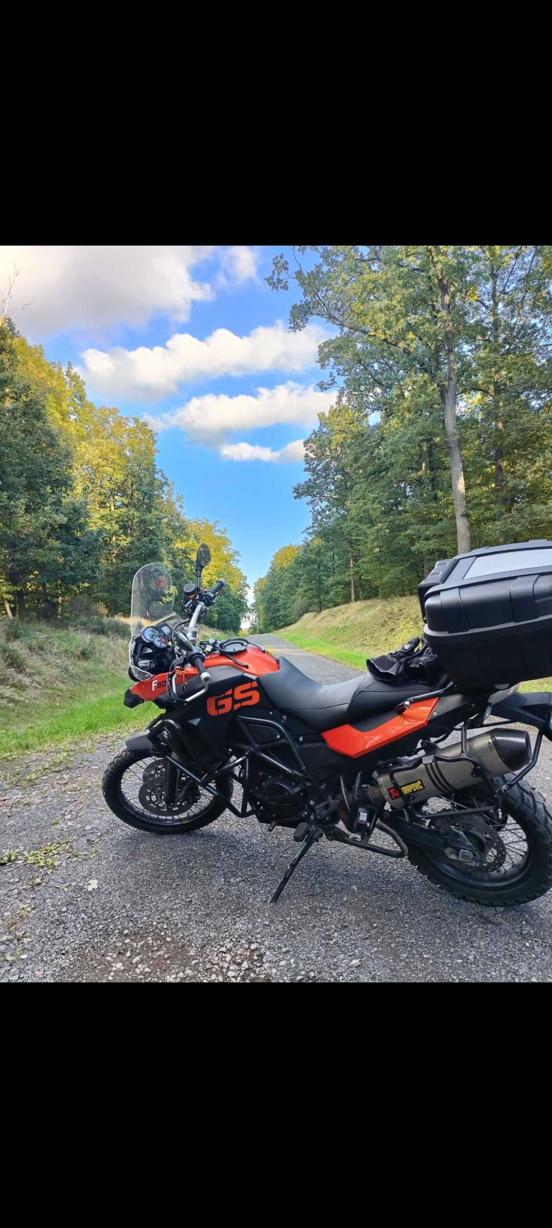 BMW GS 800f piękny ;)