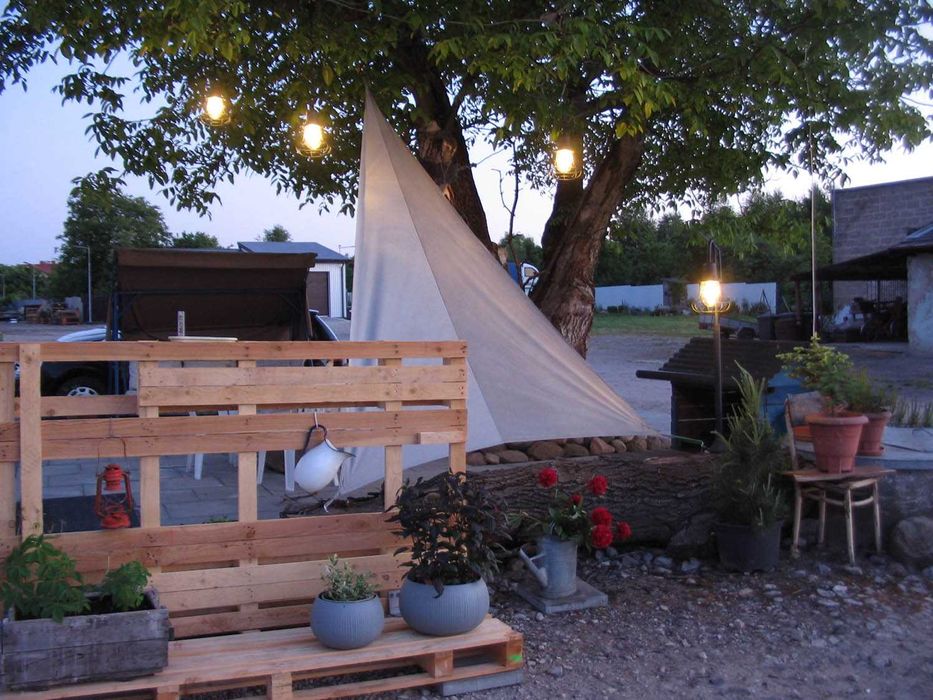 Lampa loft ogrodowa kinkiet czarny zewnętrzny