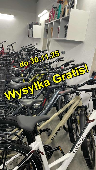 Rower miejski damski trekkingowy męski Cube Giant KTM  Pegasus 26 28