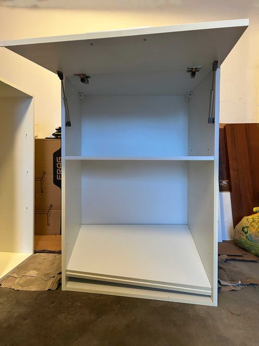 Szafka wisząca białą 70x110 - skośna