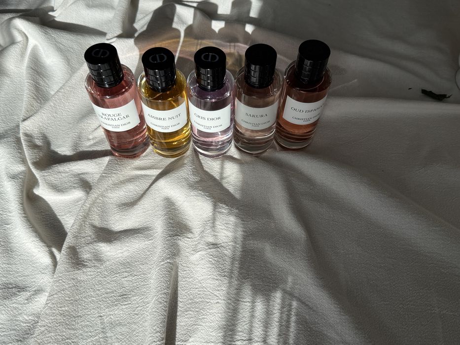 Dior Ambre Nuit, Gris Dior, Sakura, Oud Ispahan оригінал
