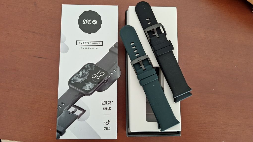 Smartwatch spc smartee duo 2 novo  2 pulseiras