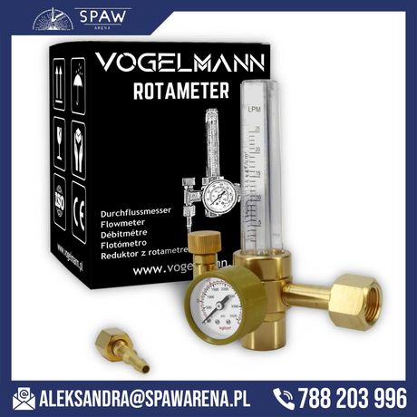 Vogelmann Rotameter - Reduktor z rotametrem Ar/CO2