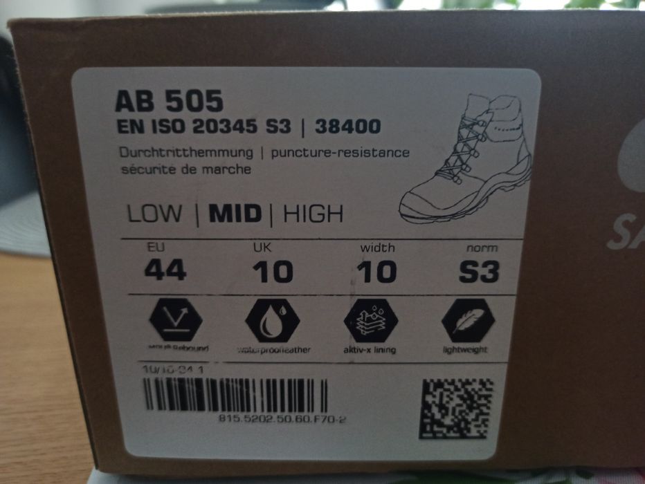 Buty robocze Atlas ab505