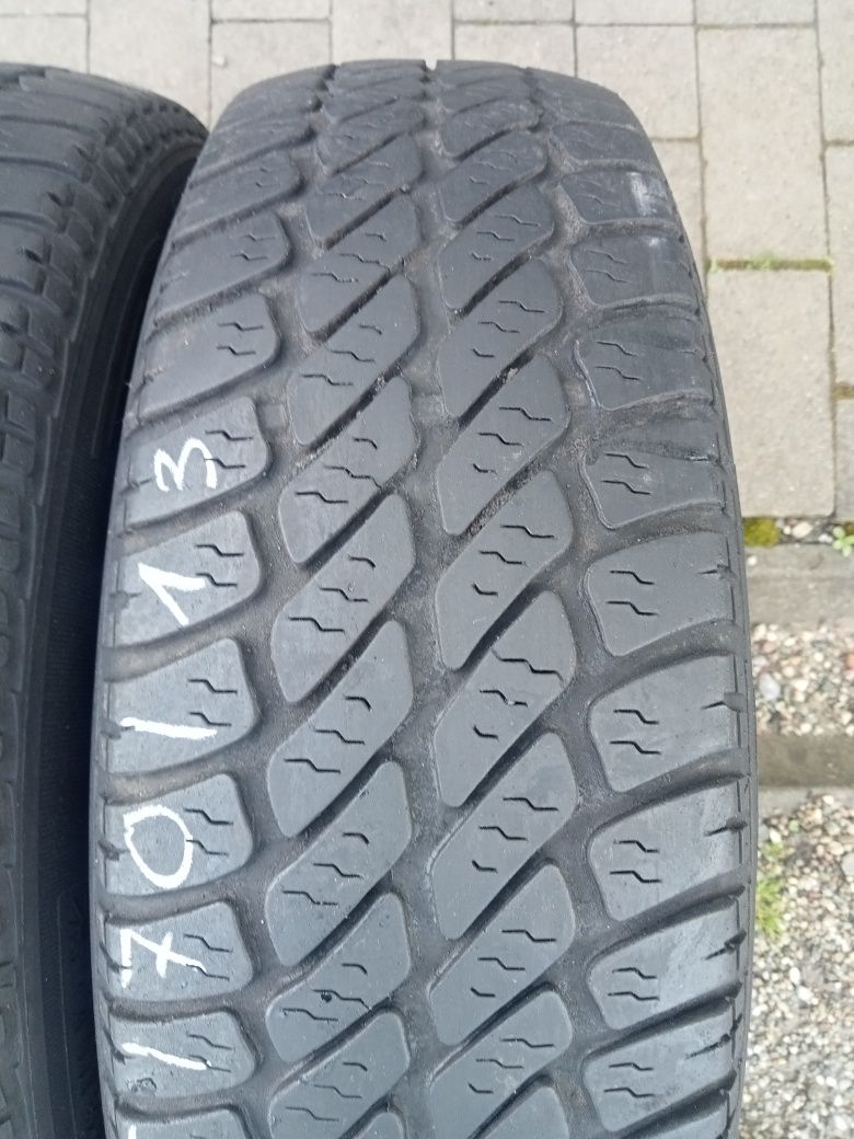 2x Opony Używane Całoroczne 155/70R13 Dębica