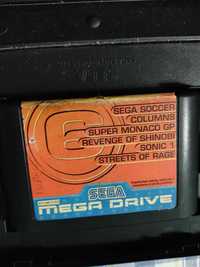 cartucho com jogos sega megadrive