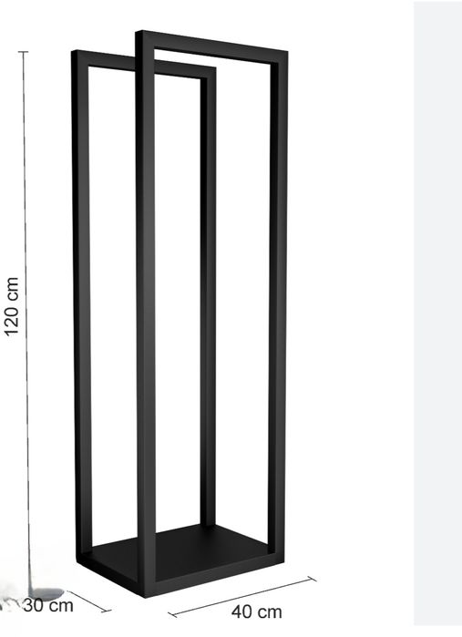 Stojak pod drewno kominkowe