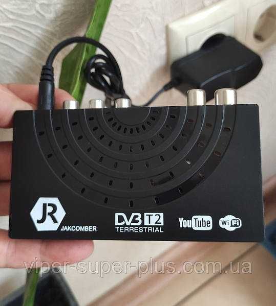 Приймач DVB T2 для цифрового телебачення, тюнер, ресивер Т2, приставка