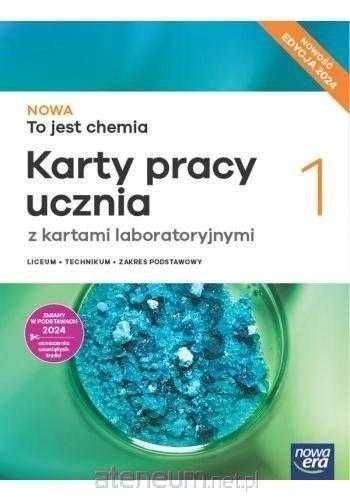 Nowa To Jest Chemia 1 EDYCJA 2024 Karty Pracy + Podręcznik Podstawowy
