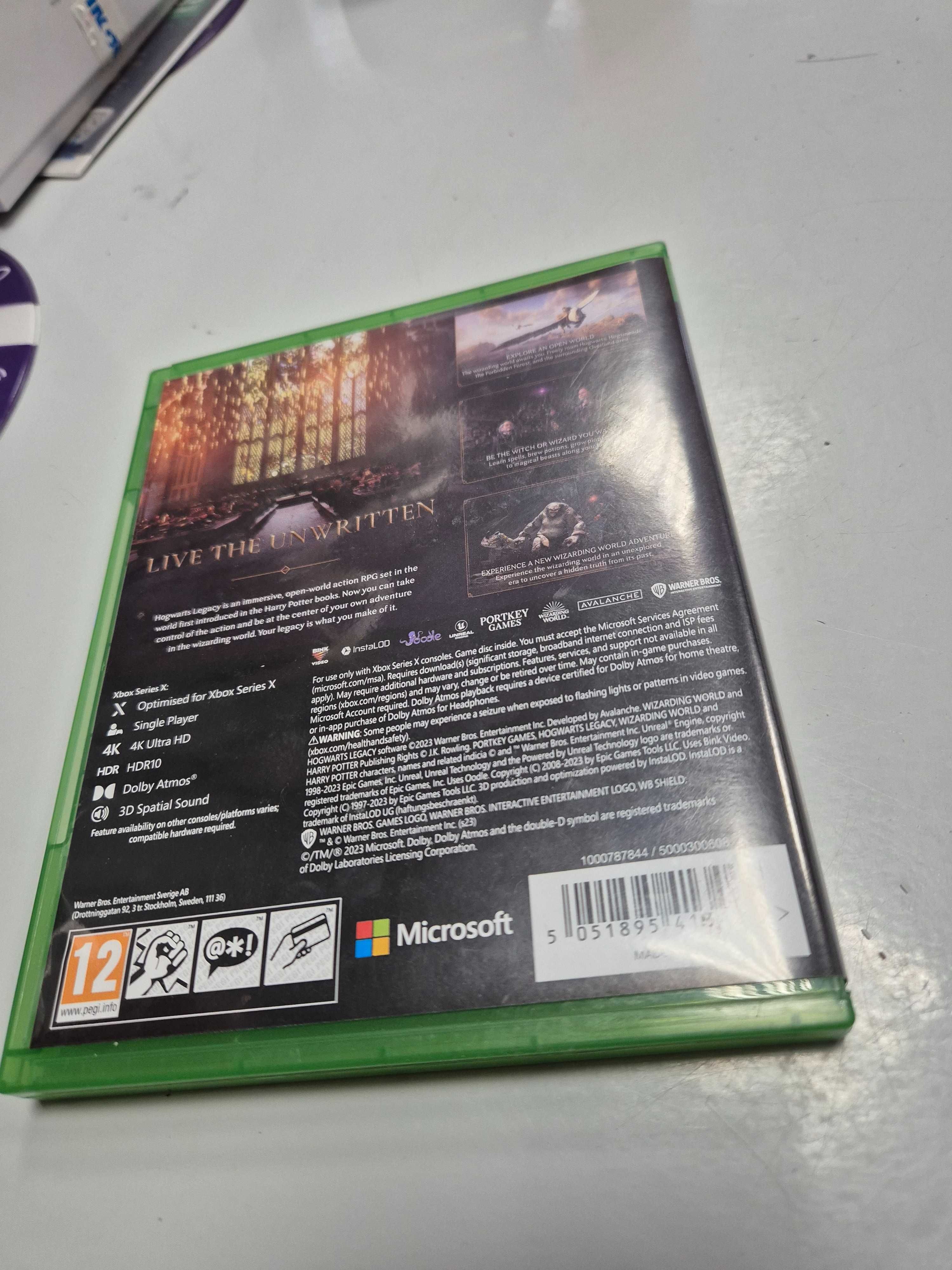 Gra na konsole xbox series x hogwarts legacy
