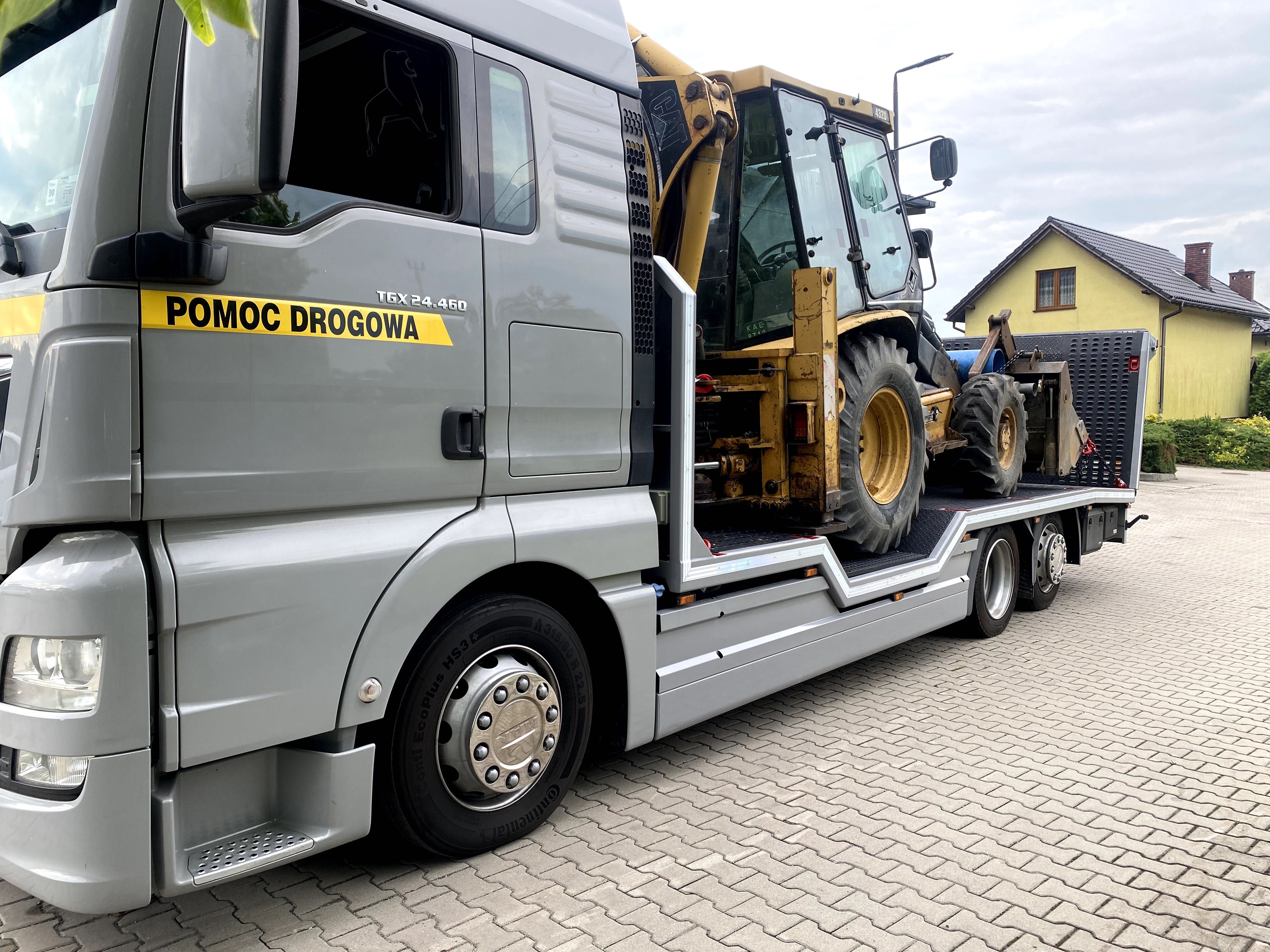Pomoc drogowa, holowanie, autolaweta, transport 16 ton RASCAR Żory