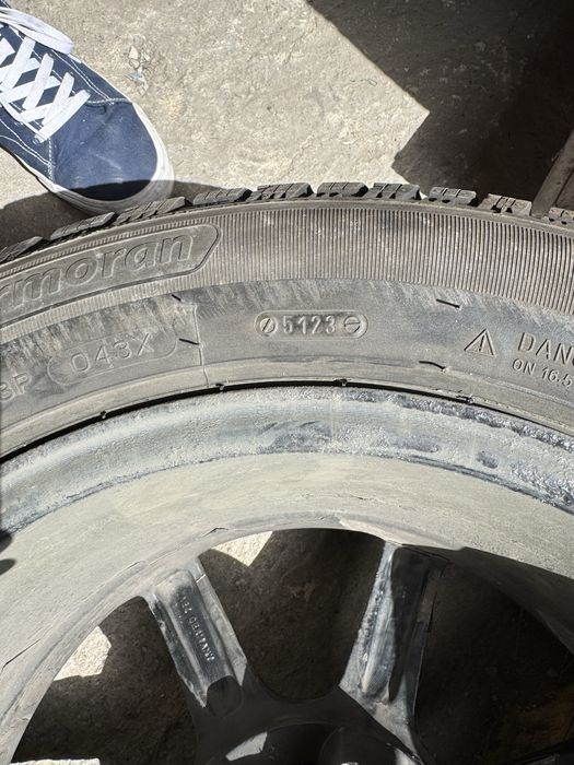 Komplet opon zimowych+felgi do bmw e39