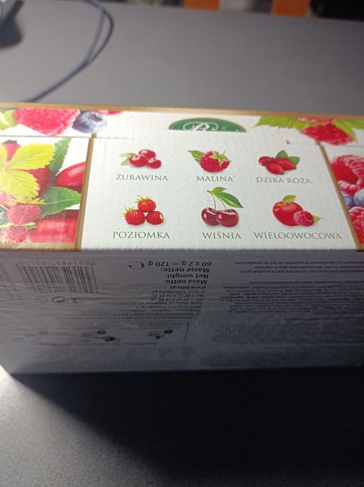 Biofix zestaw herbatek owocowych nowe