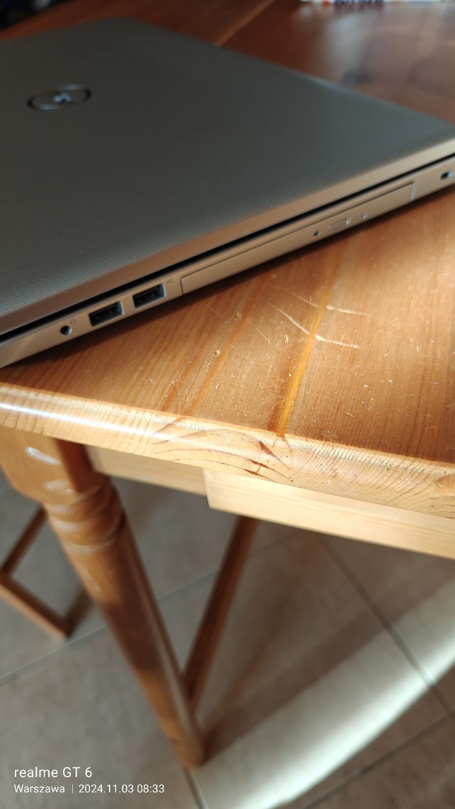 Laptop Dell, używany, 17,3"