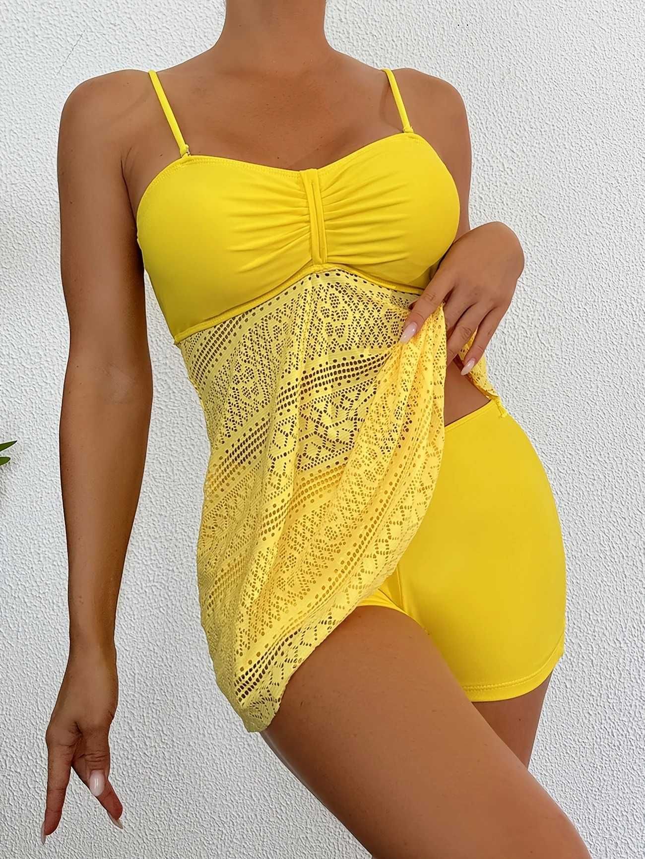 Komplet Tankini, dwuczęściowy strój kąpielowy, do opalania, rozm. M