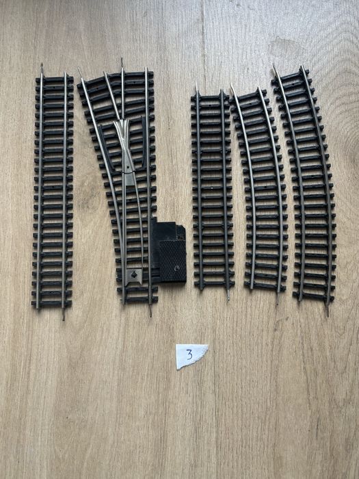 Piko Tory 1:87 h0 zwrotnica proste i łuki makieta diorama kolejka