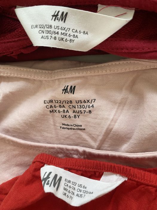 Sukienka sukienki 5 szt H&M ZARA 122/128