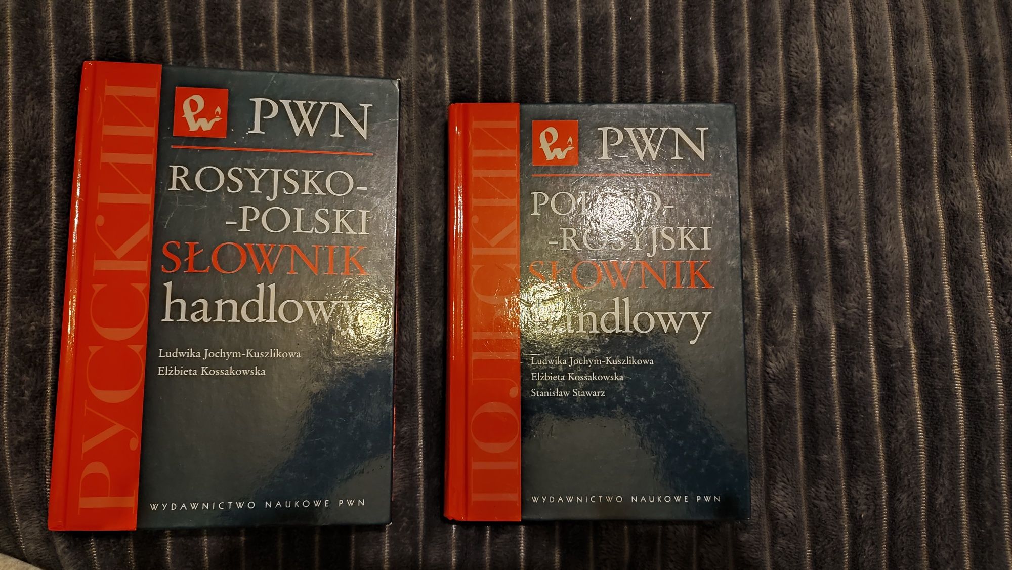 Słowniki handlowe polsko rosyjski i rosyjsko polski