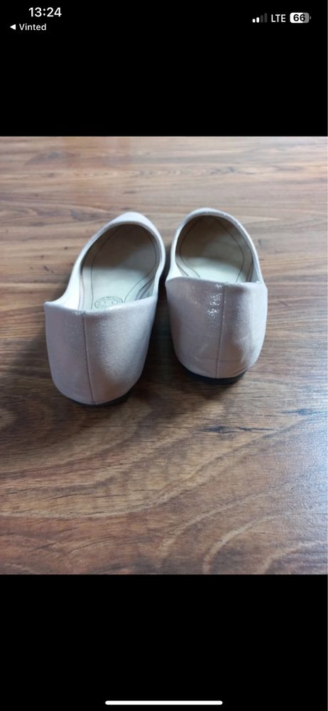 Baleriny pudrowy roz big star 37