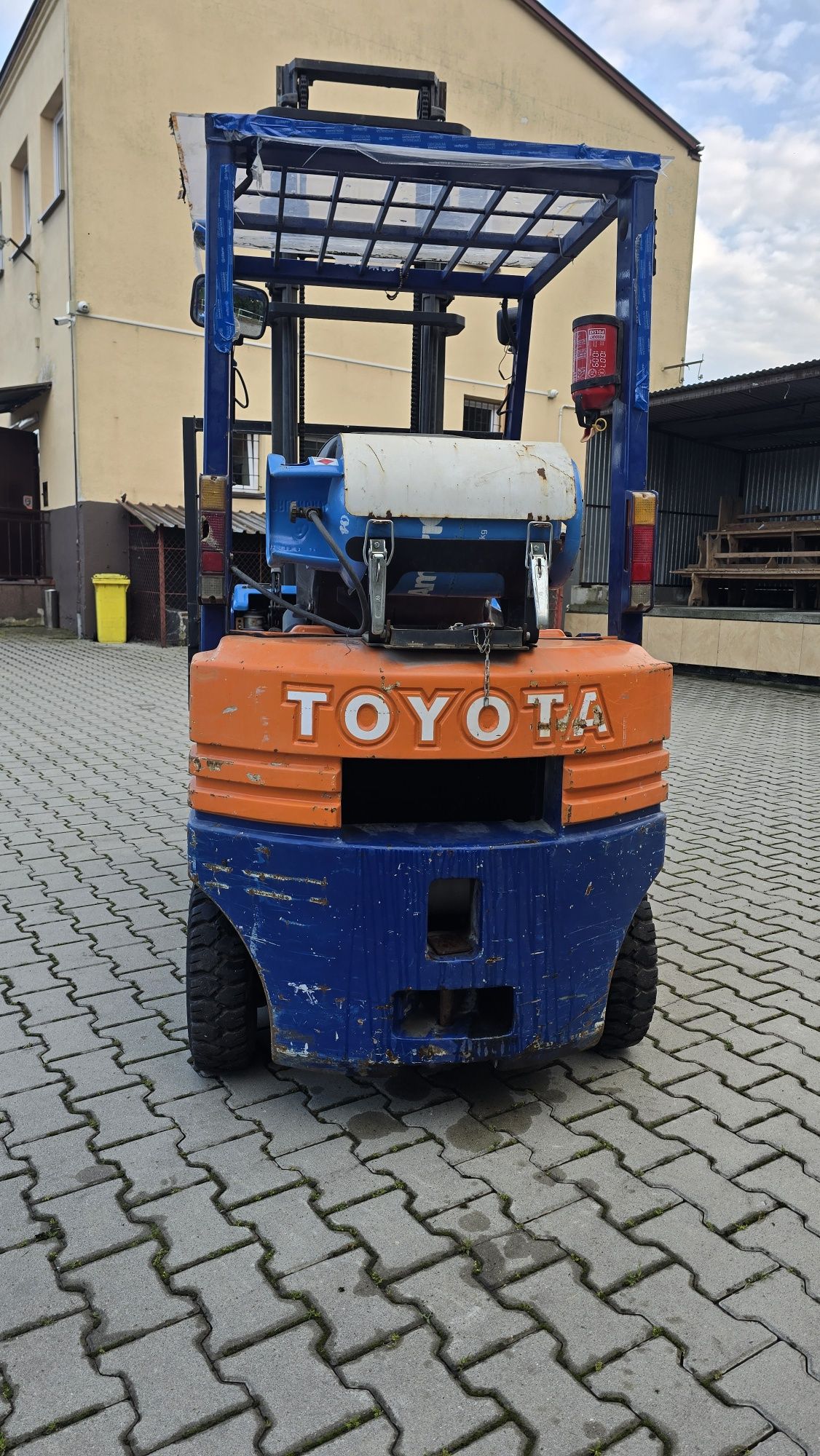 Wózek Widłowy Toyota 5fgl15 Gaz Benzyna