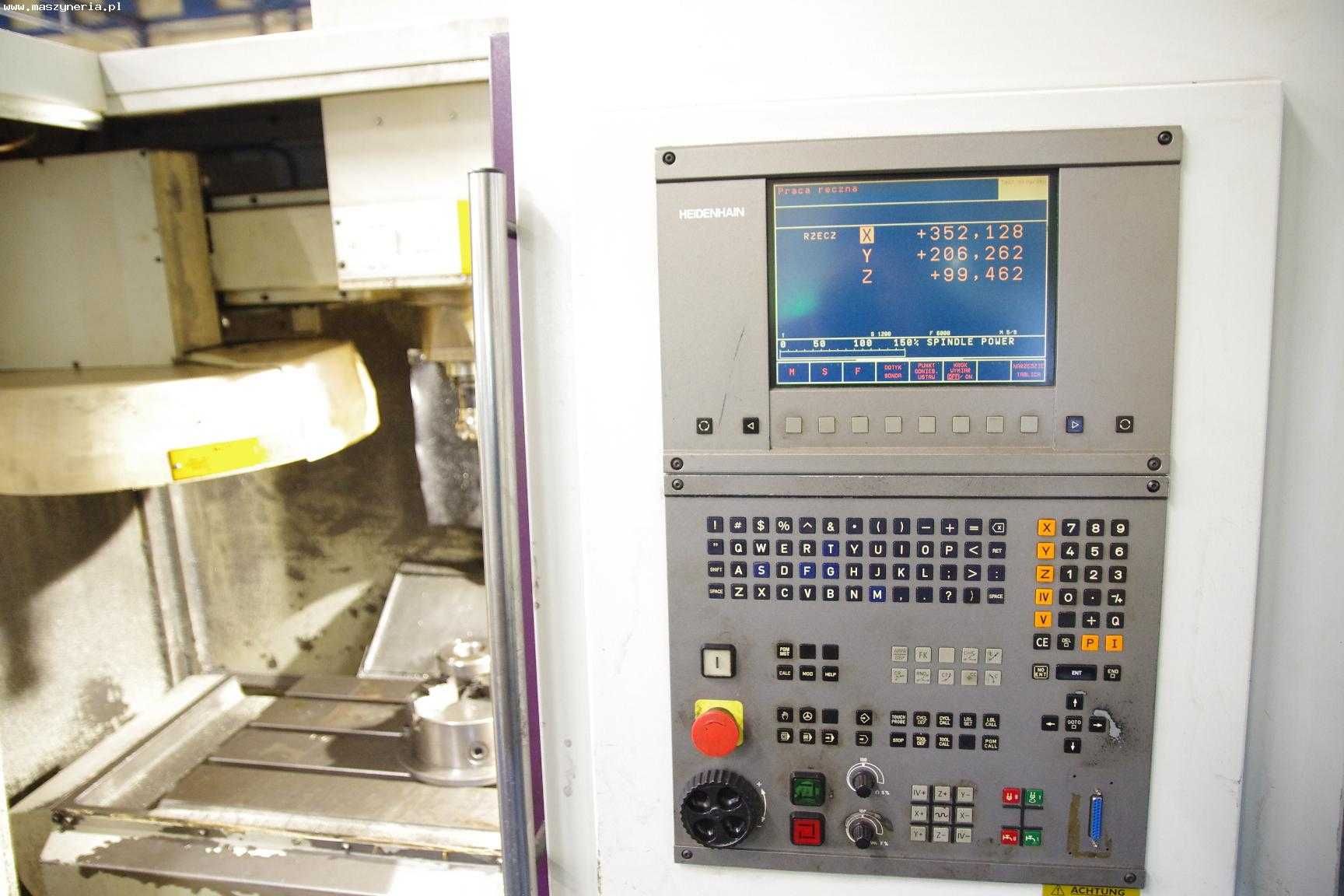 Centrum obróbcze pionowe CNC BRIDGEPORT VMC 600/22 Digital