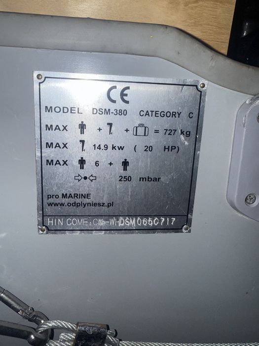 Zestaw Ponton plus silnik