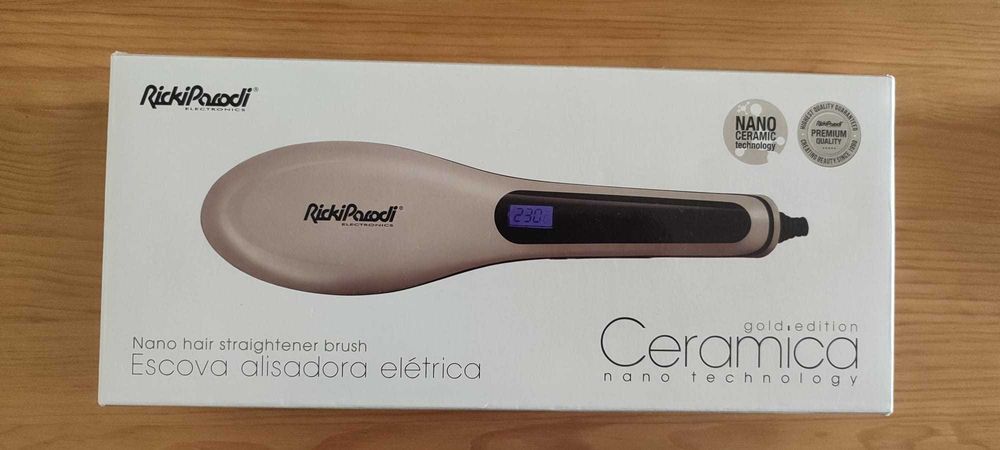 Escova Elétrica Alisadora de Cerâmica Ricki Parodi