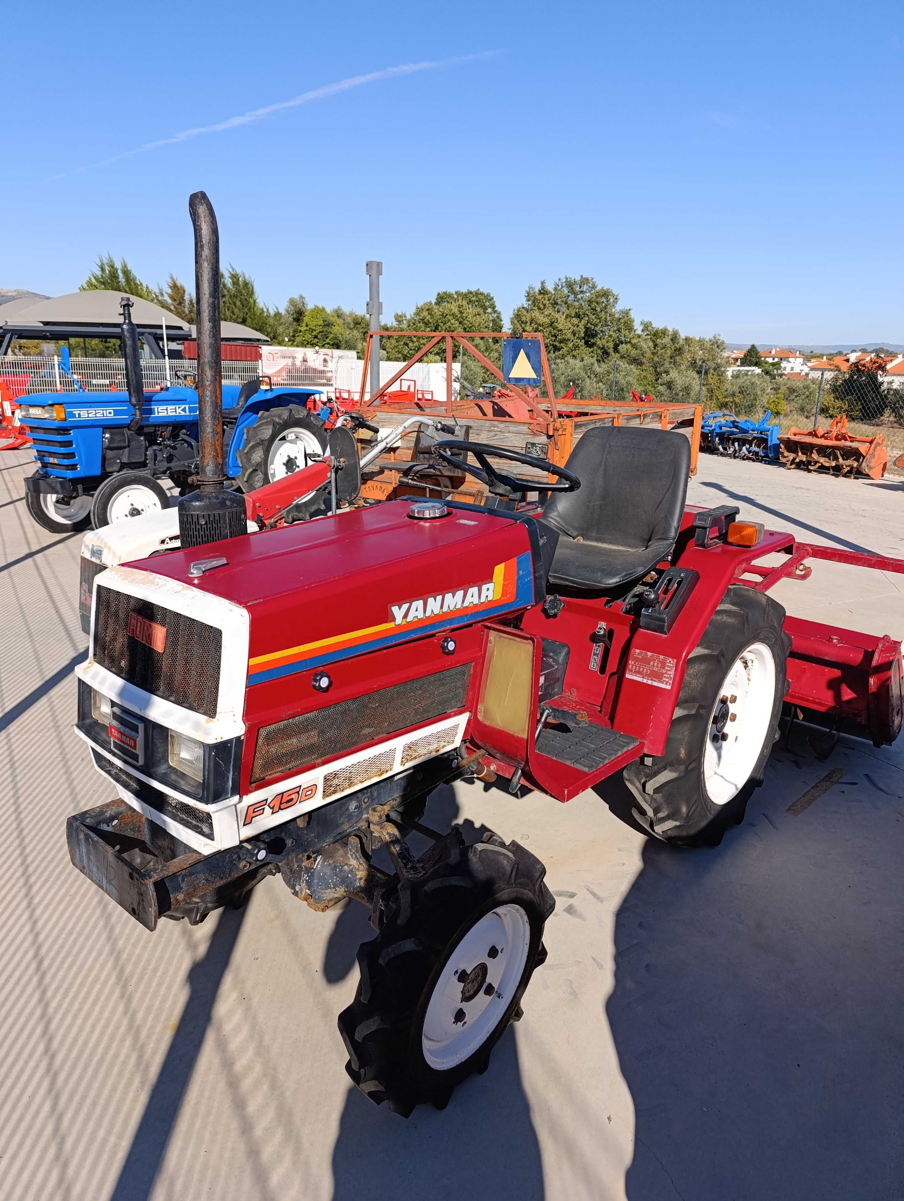 Yanmar f15 4x4, com frese