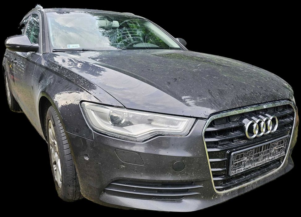 Audi A6 C7 4G Zderzak Maska Lampy Xenon Błotniki Przód Kompletny LX7U