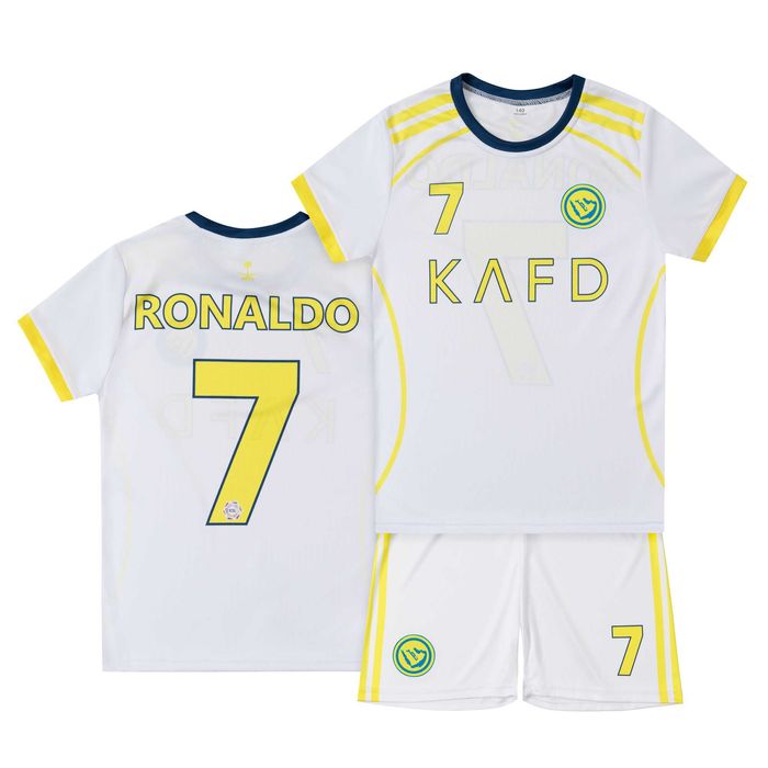Strój piłkarski dziecięcy Al Nassr Ronaldo rozm. 170