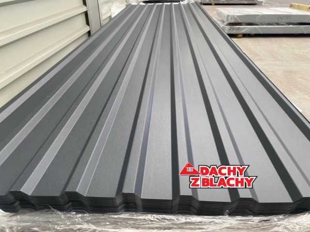 Blacha Trapezowa T-18 Grafit 7016Mat