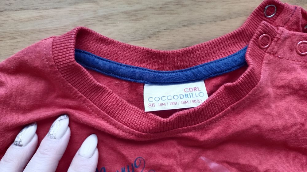 Bluzka świąteczna rozmiar 86