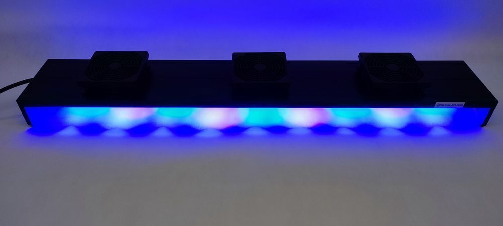 Lampa do akwarium morskiego z chłodzeniem aktywnym - 100 cm - 200 Wat