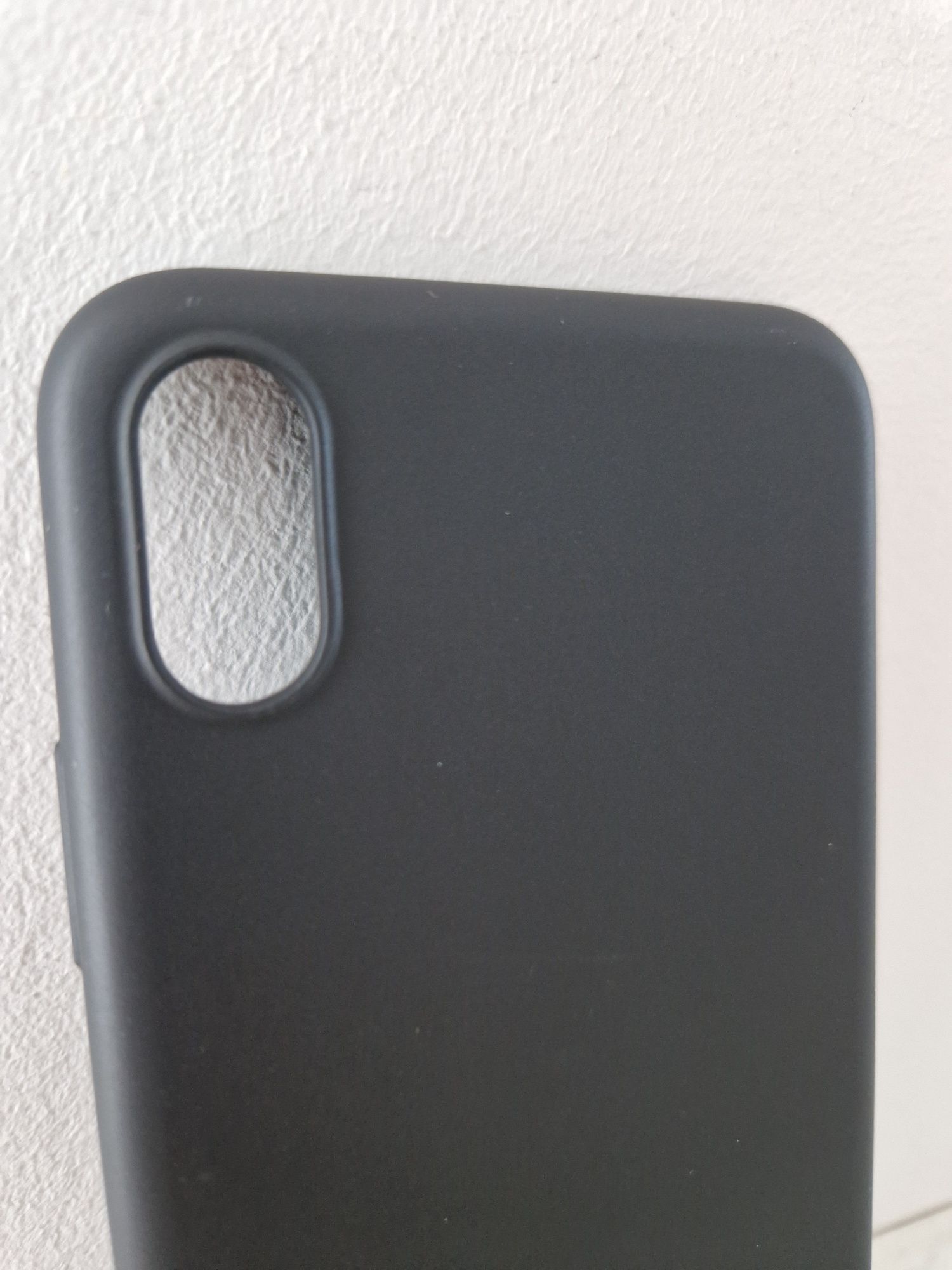 Back Case MATT do IPHONE X/XS (5,8") Czarny
