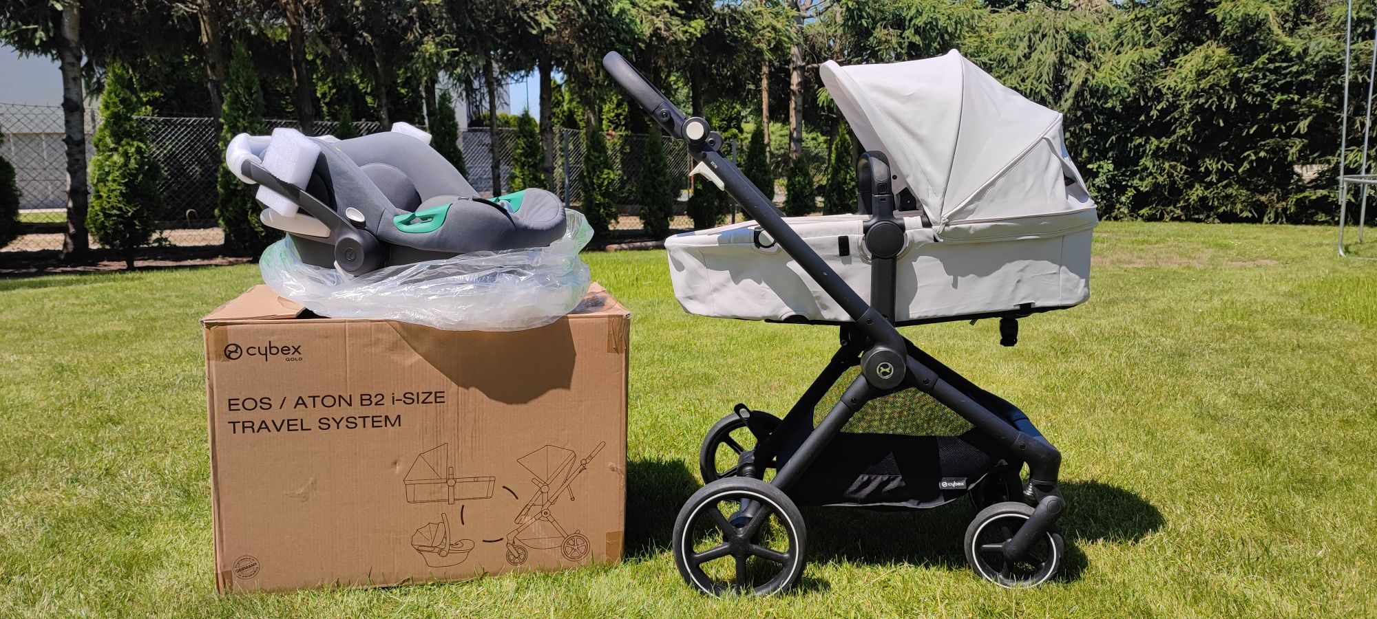 Wózek Cybex Eos Basic Travel 2w1