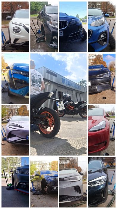 Шиномонтаж, ремонт дисків, вулканізація,нарізка протектора,шиповка шин