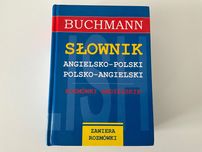 Słownik angielsko-polski, polsko-angielski, rozmówki ang., Buchmann