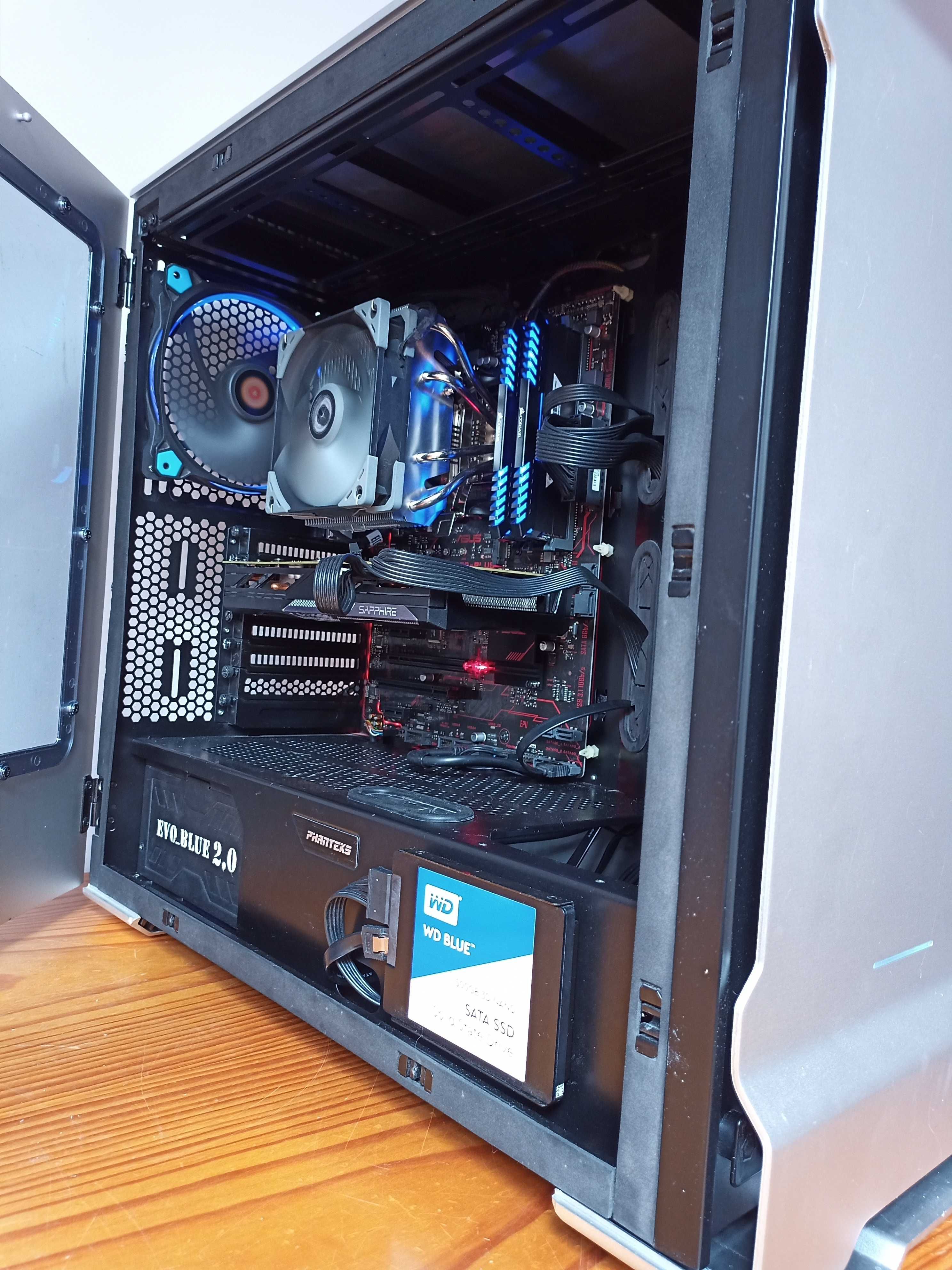 Computador Gaming Evolv Ryzen 7|32GB|SSD 512GB|HD 3TB|GTX 1070