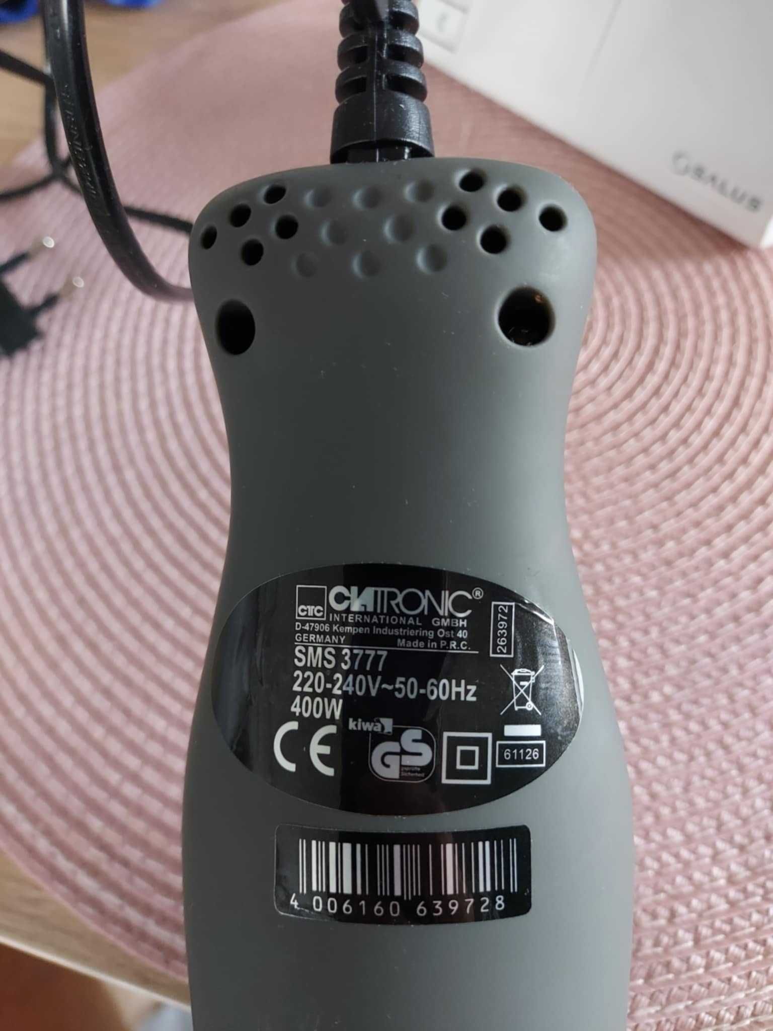 Blender ręczny Clatronic SMS 3777   (400 WATT)