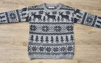 Reserved sweter świąteczny 134