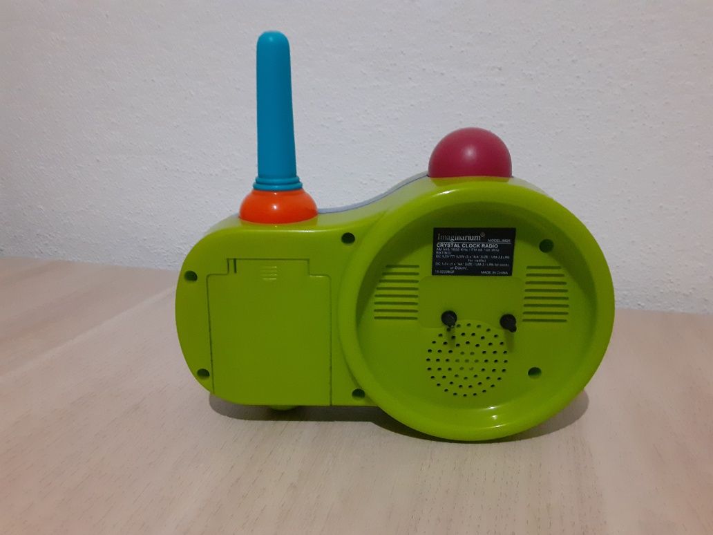 Rádio/ Relógio Infantil Imaginarium