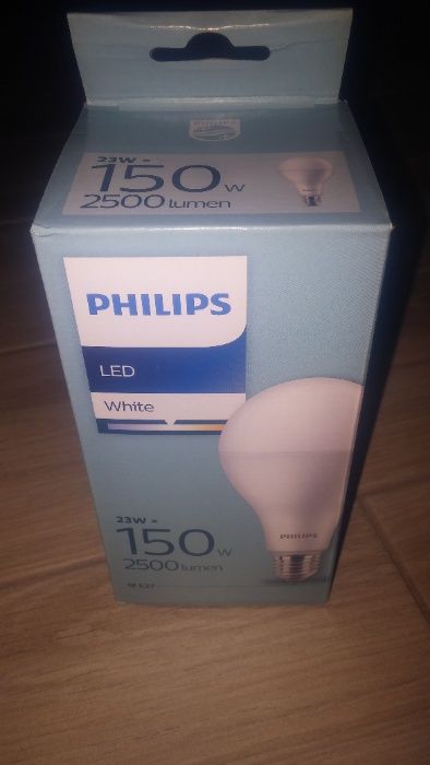 ŻARÓWKA PHILIPS LED 23W = 150W 3000K E27 2500Lm A+ energooszczędna