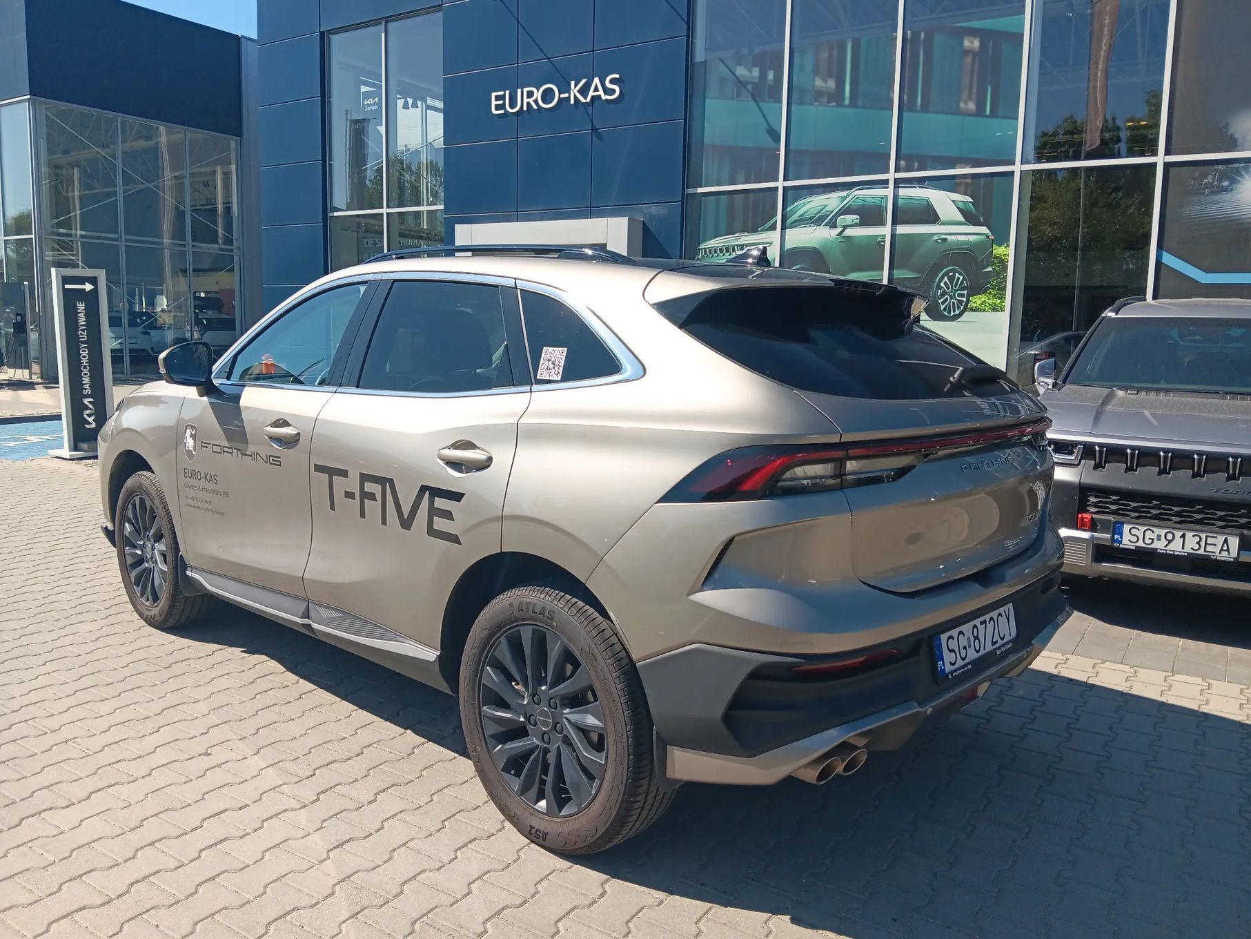 Forthing T5 EVO 1.5T DVVT+ GDI Turbo / DEMO / Gwarancja / Automat / FV 23%